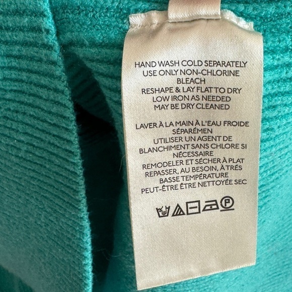 Free People Softly Structured Tunic Sweater in Oasis Blue, Size S - Picture 7 of 8